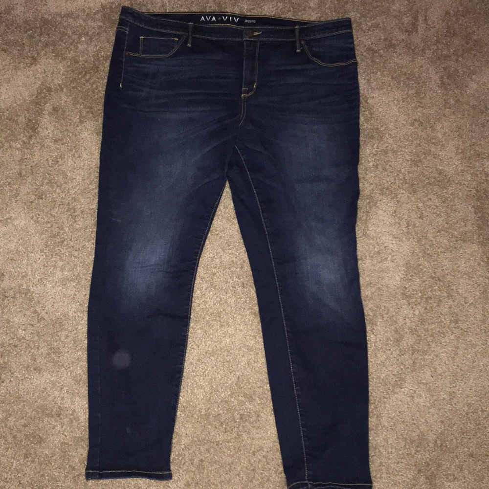 Ava and Viv Jeggings 3 pair